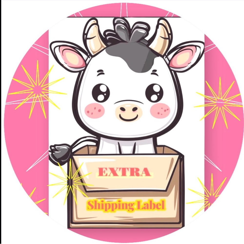 🐮🐮EXTRA SHIPPING LABEL🐮🐮